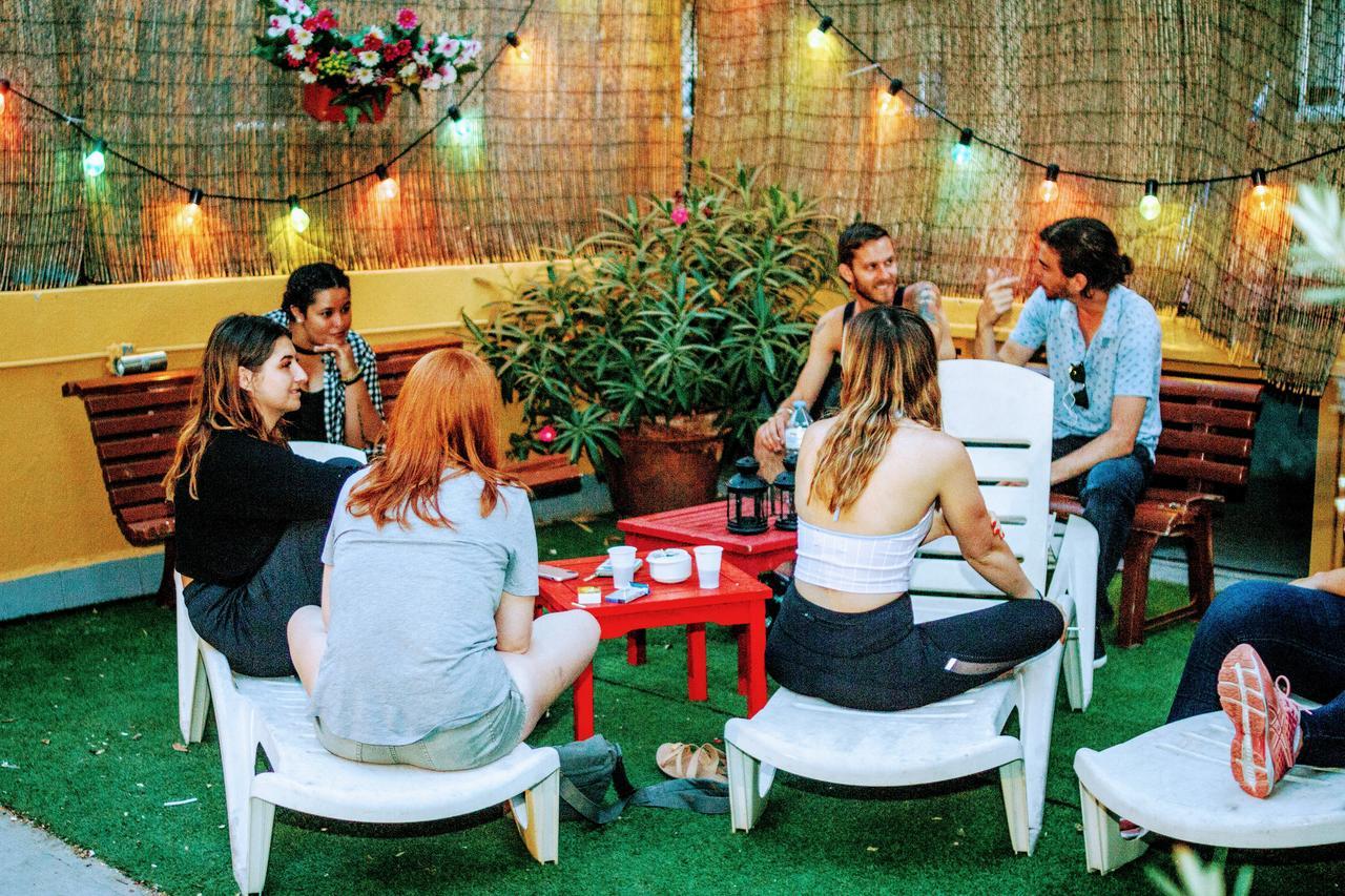 Хостел Onefam Les Corts Барселона Экстерьер фото The garden at the 2016 edition of the festival
